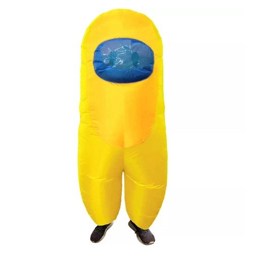 Costume gonflable adulte jaune - gonflable,