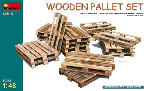 Miniart 49016 lot palettes - 49016, de