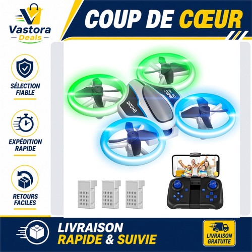 Mini drone avec caméra 1080p - drone,