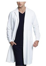 Blouse de Laboratoire Homme Blanche Blouse Médicale Vêtements de Travail et U...