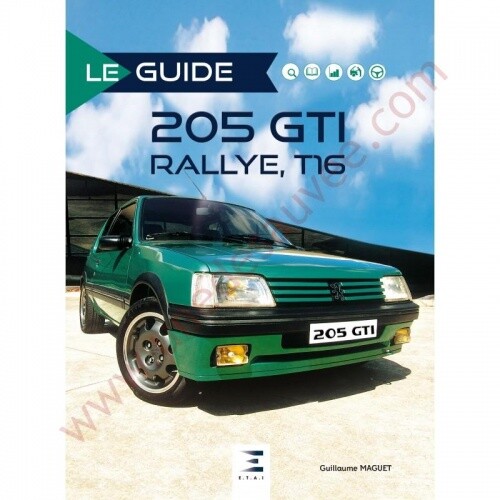 Livre guide peugeot 205 - guide,