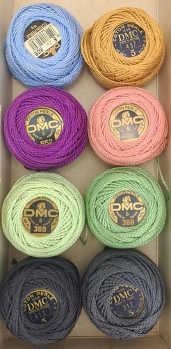 Pelote fil coton perlé dmc - perlé,