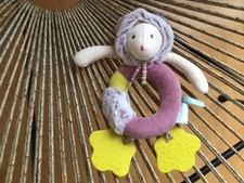 Doudou Hochet Souris Les