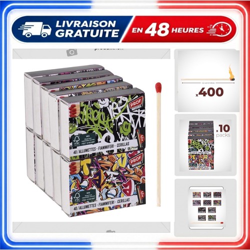 Allumettes poche 400 - allumettes,