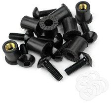 10x Vis Kit Fixation Bulle