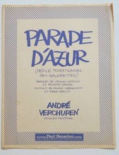 Partition vintage sheet music