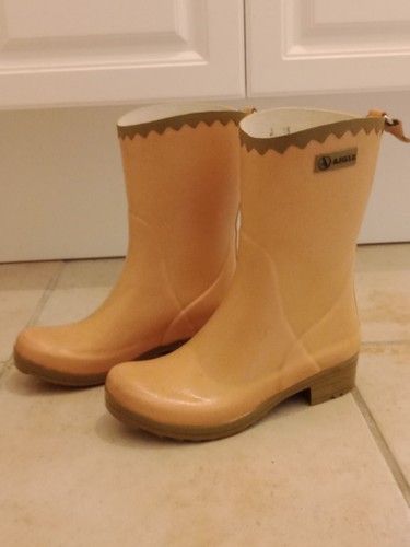Bottes caoutchouc 36 rose - bottes, p