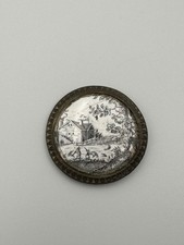 Ancien émail en grisaille