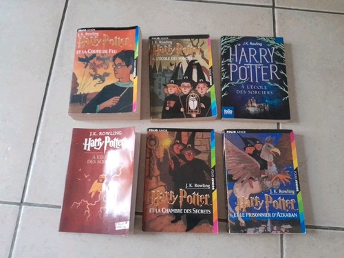 Lot livres harry potter - de, 7
