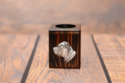 Staffy chandelier en bois - -,