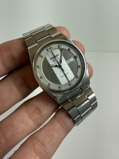 Seiko 5 AUTOMATIC Vintage 1980 Watch 6309-9060 Silver Dial 17J Japan, Clean Dial