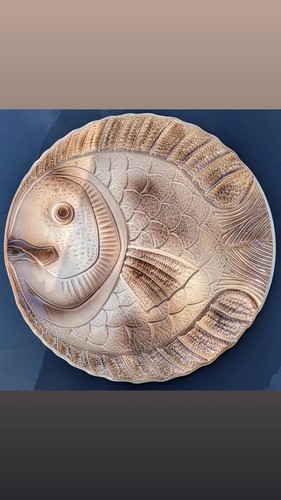 Assiette poisson - assiette, à
