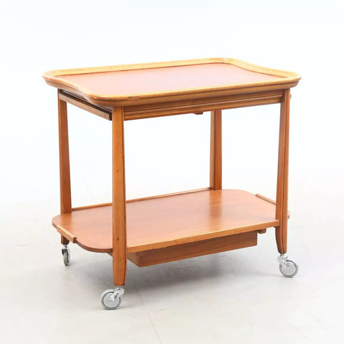 Table desserte roulette - desserte,