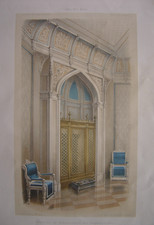 Lithographie niche de poêle