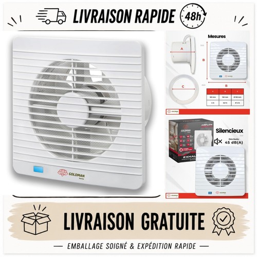 Extracteur air salle bain - extracteur,