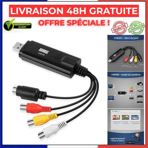 August vgb100 convertisseur - august,