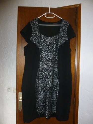 Robe noir grande taille so - noir,
