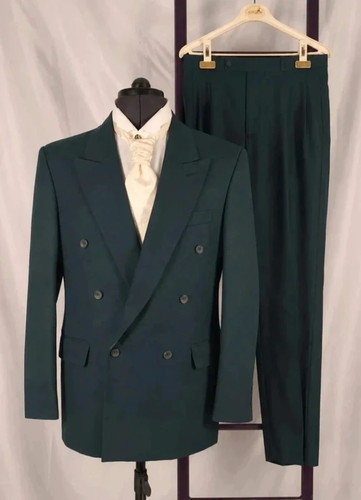 Costume homme croisé bleu - croisé,