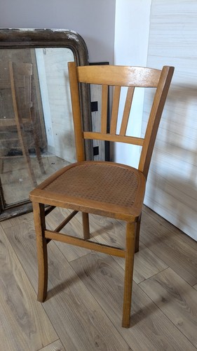 Chaise bistrot vintage - , bois