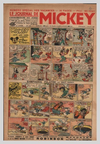 Journal mickey 142 - journal, de