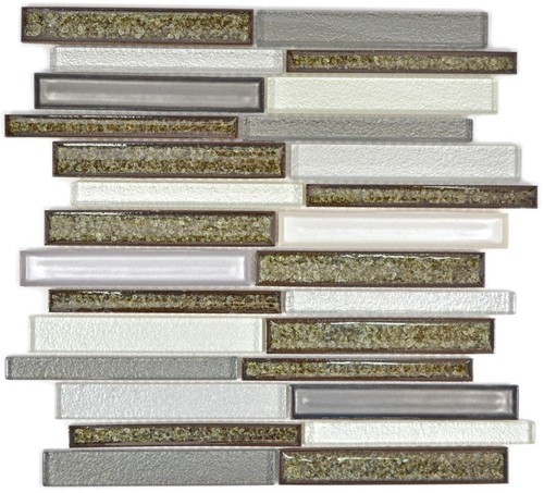 Mosaïque céramique beige - céramique,