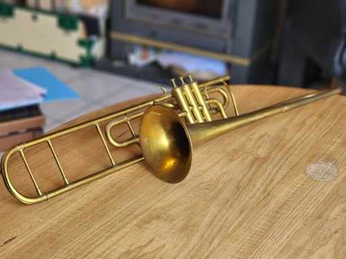 Ancien trombone pistons - trombone, à