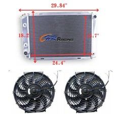 Aluminum Radiator+FANS for