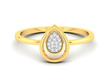 Élégante belle bague de