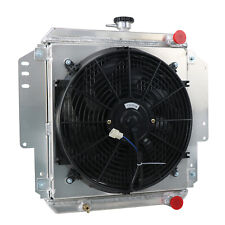 2 Row Radiator+ Shroud Fan For 81-96 Suzuki Sierra Jimny Hardtop SJ410 SJ413 US
