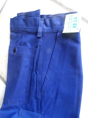 Pantalon bleu travail - pantalon,