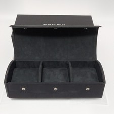 Authentic Richard Mille Montre 3 watch storage Travel Case Box OEM for 3 Watches