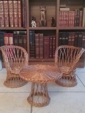 Ensemble fauteuils et table