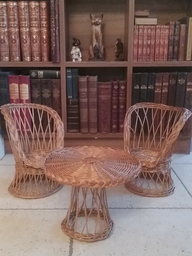 Ensemble fauteuils table - ensemble,