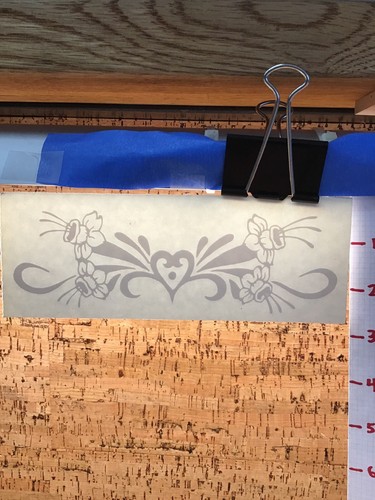 Heart tribal flowers white - heart,