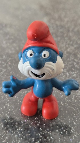 Figurine papa schtroumpf - papa,
