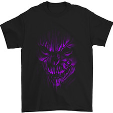 T-Shirt Homme Gothique Crâne