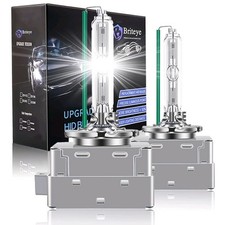 Briteye D1S Xenon Bulbs 35W 8000K cool blue full metal Xenon headlight Bulbs X2