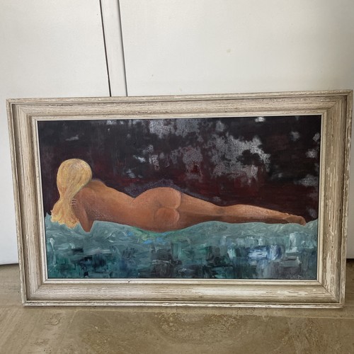 Tableau huile sur toile - tableau,