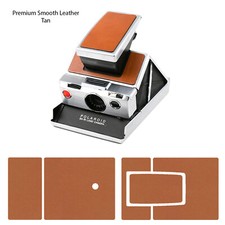 Premium Tan Leather Cover for   --  Polaroid SX-70  680/690SLR  With Tripod  -