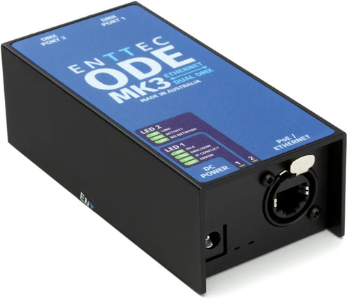 Enttec ode mk3 two - enttec,