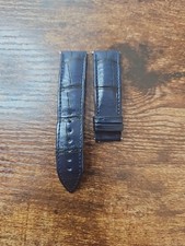 Authentic PIAGET OEM Blue Alligator Strap 21 x 20 Made In France 