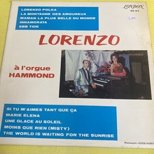 Lorenzo A L Orgue Hammond  -    -vinyl