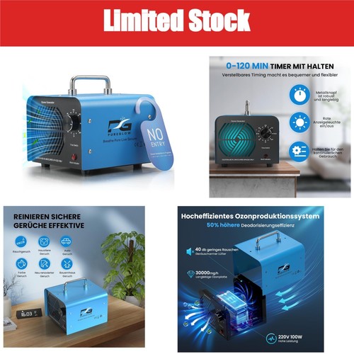 Purificateur air ozone 30 - d'air,