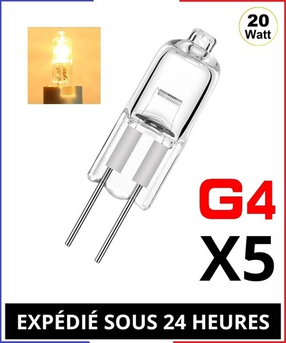 Lot ampoules halogènes - 5,