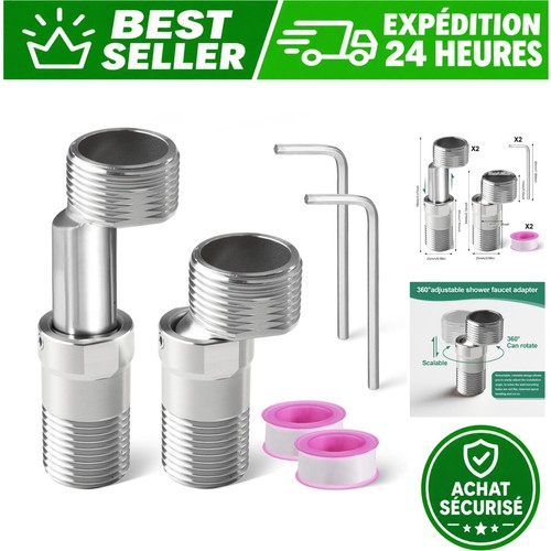Raccord excentré mitigeur - , 2