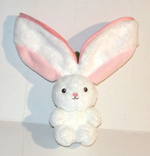 Peluche lapin blanc - lapin, fizzy
