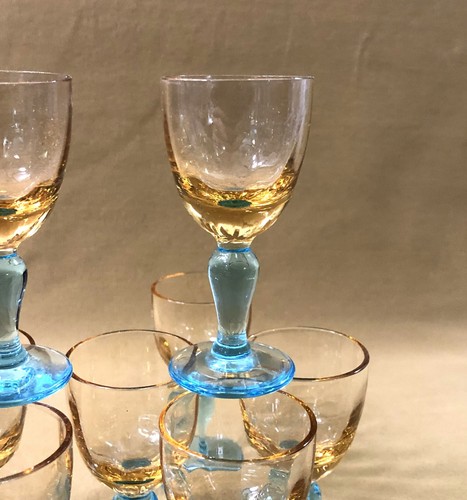 Verre liqueurs signé - 1,