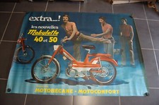 POSTER MOTOBECANE MOTOCONFORT MOPEDS YEAR 1971