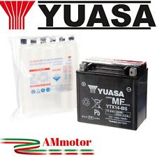 Yuasa YTX14-BS Moto Guzzi Nevada Classic 750 Battery 2013 Starter Parts