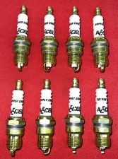 ACCEL 0576S-4x2 HP Copper Spark Plugs - Shorty  Set Of Eight Plugs